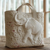 Handcrafted Quilted Bag – Elephant