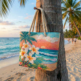Quilted Beach Bag – Tropical Spirit