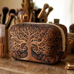 Quilted Cosmetic Bag – Ancestral Tree