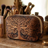 Quilted Cosmetic Bag – Ancestral Tree