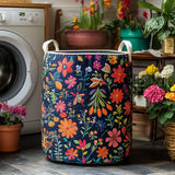 Quilted Laundry Basket – Boho Patchwork