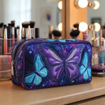 Quilted Cosmetic Bag – Butterflies in the Meadow