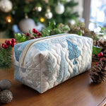 Quilted Cosmetic Bag – Christmas Atmosphere