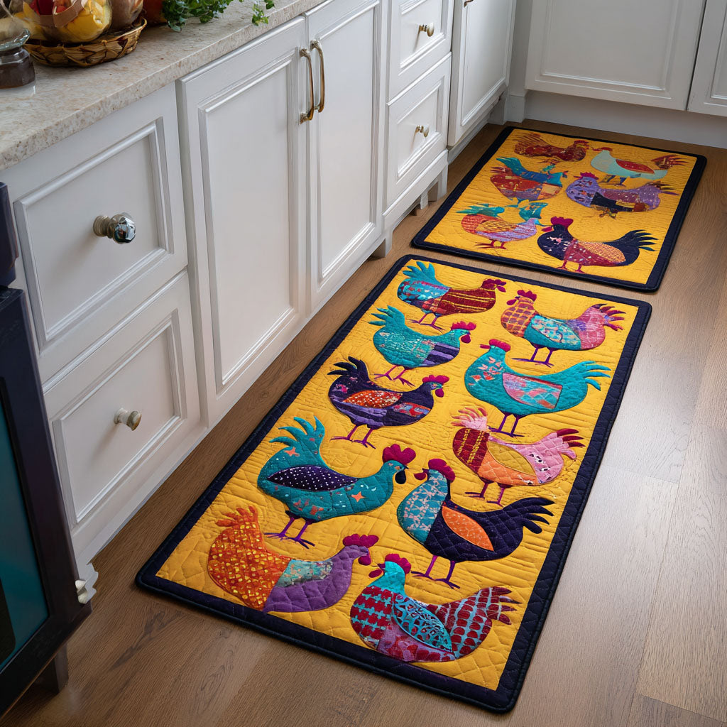 Non-Slip Kitchen Rug – Kitchen Mat Decorative Hens