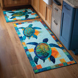 Non-Slip Kitchen Rug – Relaxed Coastal Atmosphere
