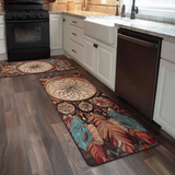 Non-Slip Kitchen Rug – Earthy Tones