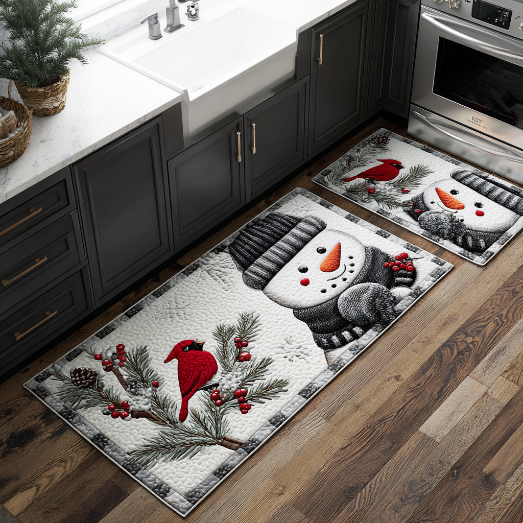 Non-Slip Kitchen Rug – With Frosty Morning