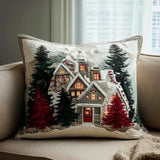 Padded Cushion Cover – Frosty Night