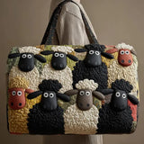 Quilted Travel Bag – Sheep
