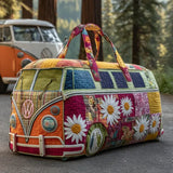 Quilted Travel Bag – Floral Pattern