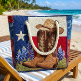 Quilted Beach Bag – Spirit of Texas