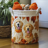 Quilted Laundry Basket – Golden Days