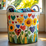 Quilted Laundry Basket – Love of the Land