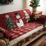 Quilted Sofa Cover – With Christmas Pattern