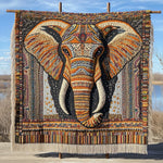 Woven Blanket – Majestic Tusk