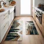 Non-Slip Kitchen Rug – Natural Landscape