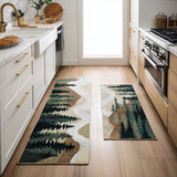 Non-Slip Kitchen Rug – Natural Landscape