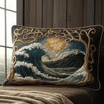 Padded Cushion Cover – Ocean Waves
