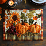 Quilted Placemats – Pumpkin Parade
