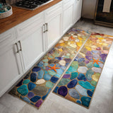 Non-Slip Kitchen Rug – With Calm Sea Coast