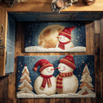 Non-Slip Kitchen Rug – Snow Day