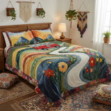 3-Piece Quilted Bedding Set – Vintage Journey – View 4