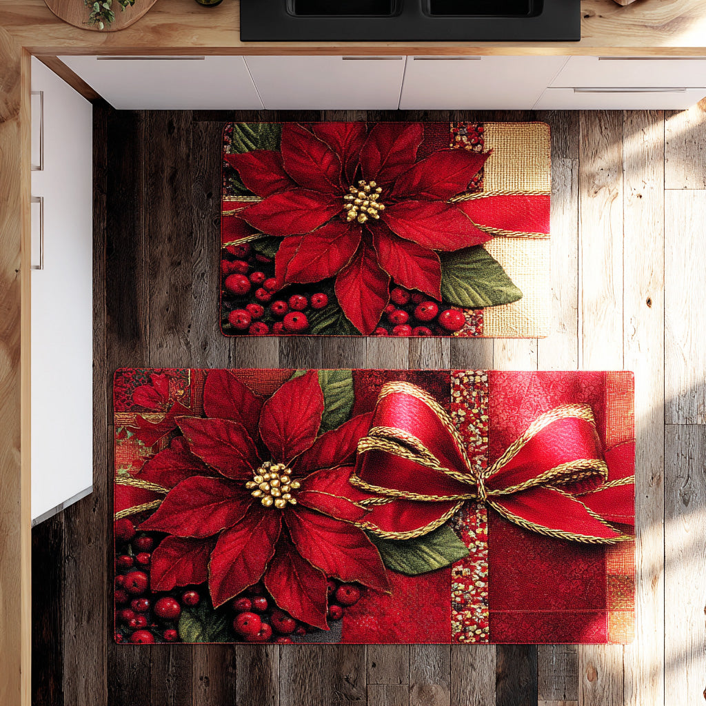 Non-Slip Kitchen Rug – With Festive Christmas Spirit