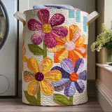 Quilted Laundry Basket – Wildflower Waltz