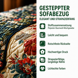 Quilted Sofa Cover – With Delicate Pattern