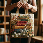 Handcrafted Quilted Bag – Floral Motif – View 2