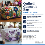 Quilted Cosmetic Bag – Features | Isla Edinburgh