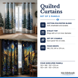 Quilted Curtains – Features | Isla Edinburgh
