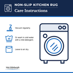 Non-Slip Kitchen Rug – Care Instructions | Isla Edinburgh