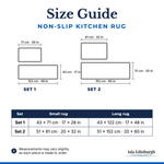 Non-Slip Kitchen Rug – Size Guide | Isla Edinburgh