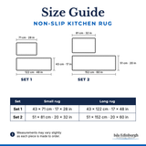 Non-Slip Kitchen Rug – Size Guide | Isla Edinburgh