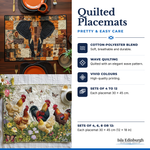 Quilted Placemats – Features | Isla Edinburgh