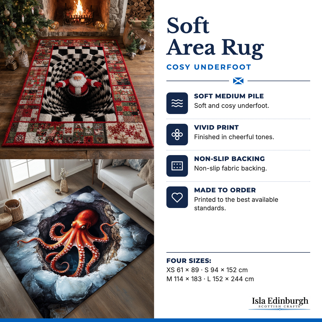 Area Rug – Features | Isla Edinburgh