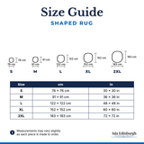 Shaped Rug – Size Guide | Isla Edinburgh