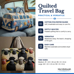 Quilted Travel Bag – Features | Isla Edinburgh
